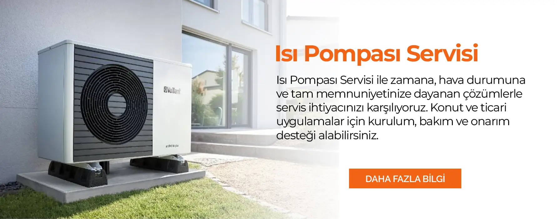 Isı pompası tamir , montaj ve bakım servisi